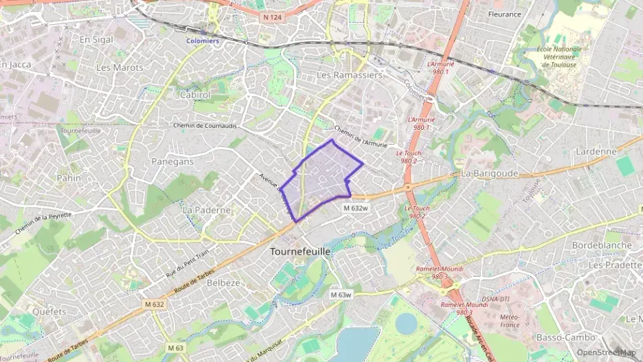 Appartement 87 m² quatre pièces à vendre à Tournefeuille