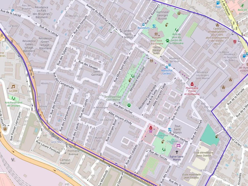 Appartement 61 m² trois pièces à vendre à Montpellier