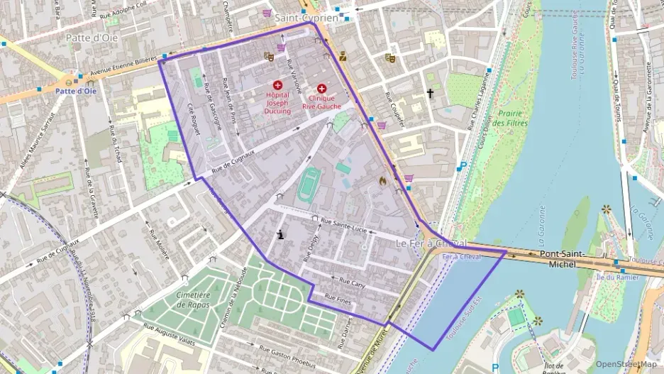 Appartement 60 m² trois pièces à vendre à Toulouse