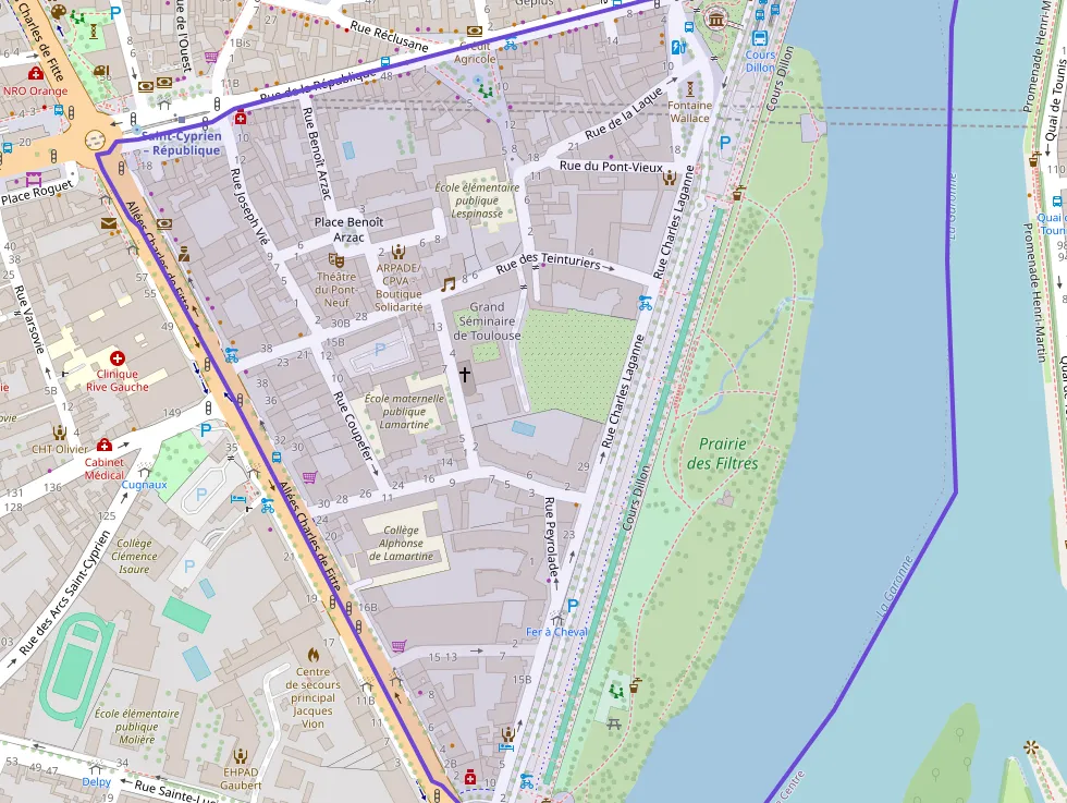 Appartement 44 m² deux pieces à vendre à Toulouse