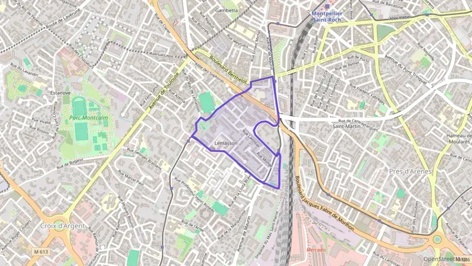 Appartement 71 m² quatre pièces à vendre à Montpellier