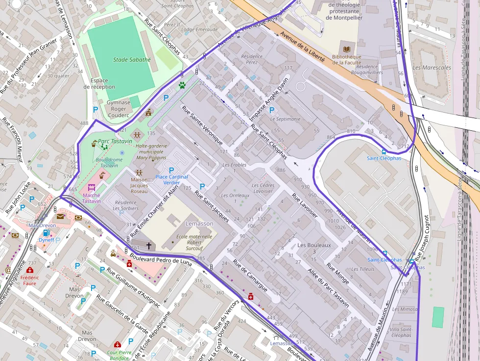 Appartement 76 m² quatre pièces à vendre à Montpellier