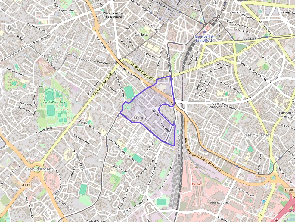 Appartement 76 m² quatre pièces à vendre à Montpellier