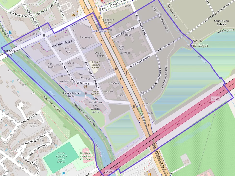 Appartement 43 m² deux pieces à vendre à Montpellier