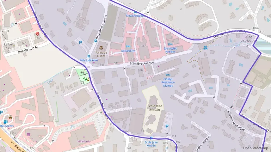 Appartement 77 m² quatre pièces à vendre à Antibes