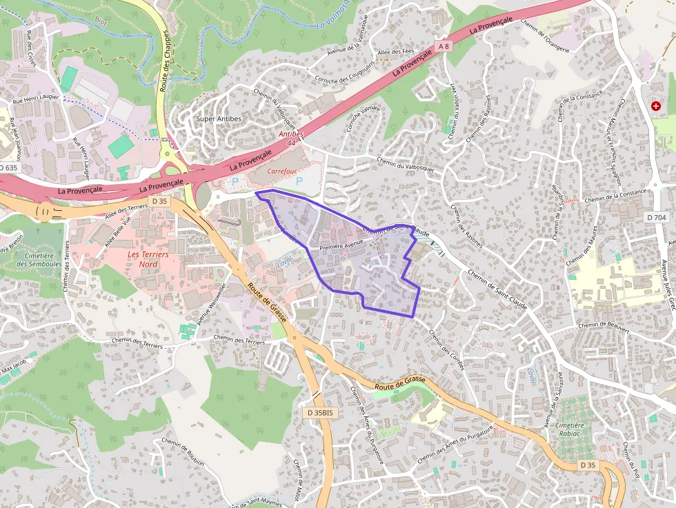 Appartement 77 m² quatre pièces à vendre à Antibes