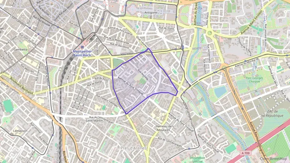 Appartement 47 m² deux pieces à vendre à Montpellier
