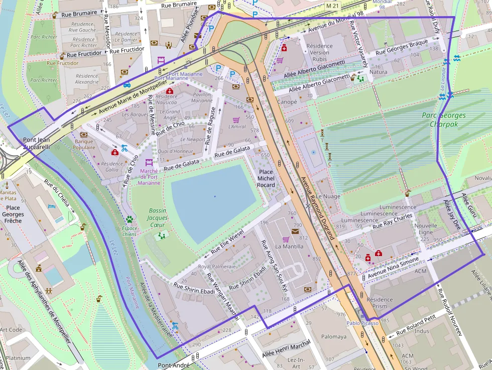 Appartement 45 m² deux pieces à vendre à Montpellier