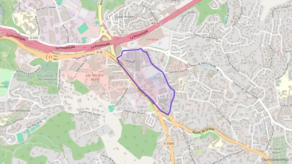 Appartement 40 m² deux pieces à vendre à Antibes