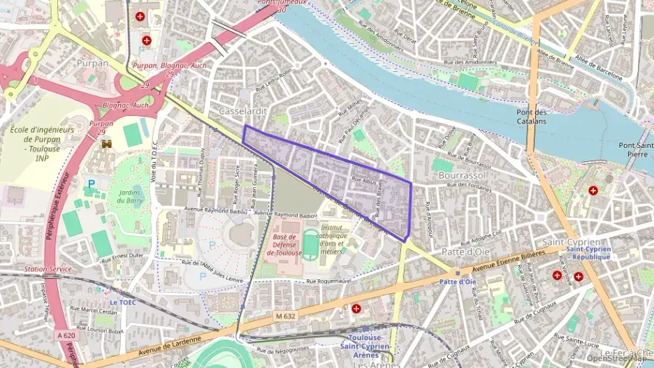 Appartement 35 m² deux pieces à vendre à Toulouse