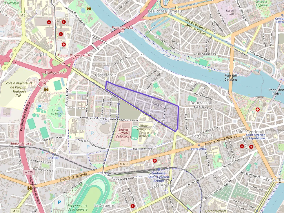 Appartement 60 m² trois pièces à vendre à Toulouse Appartement 60 m² trois pièces à vendre à Toulouse