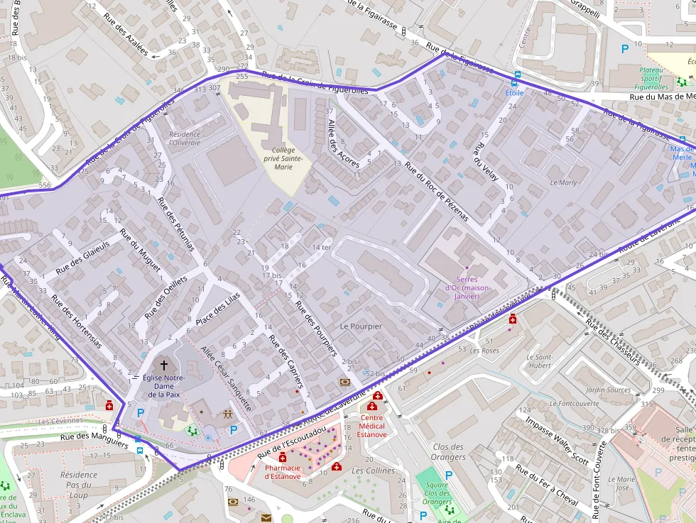 Appartement 102 m² quatre pièces à vendre à Montpellier