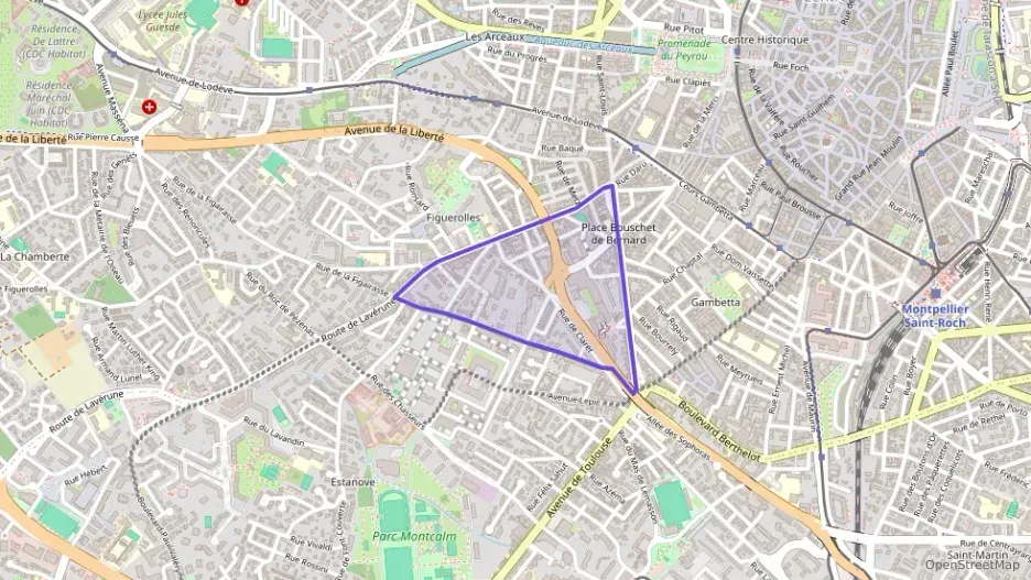 Appartement 79 m² quatre pièces à vendre à Montpellier