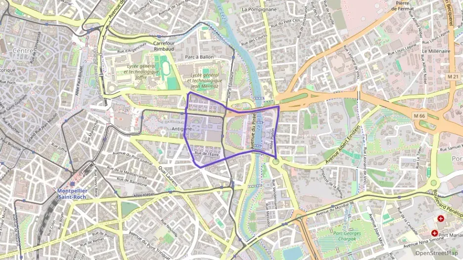 Appartement 71 m² trois pièces à vendre à Montpellier