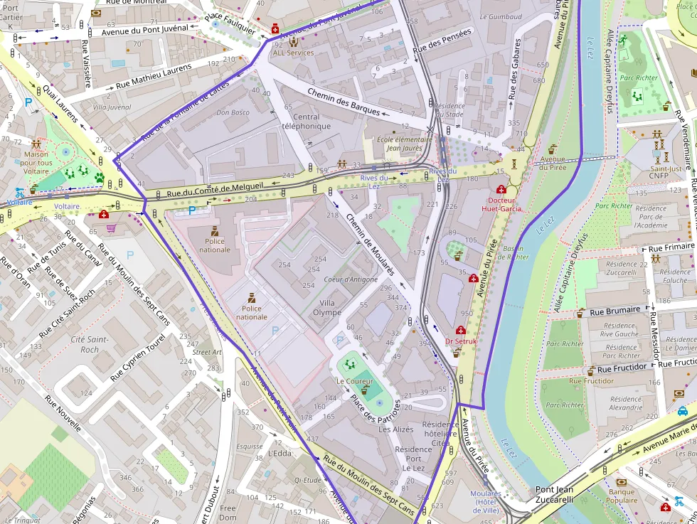 Appartement 52 m² deux pieces à vendre à Montpellier