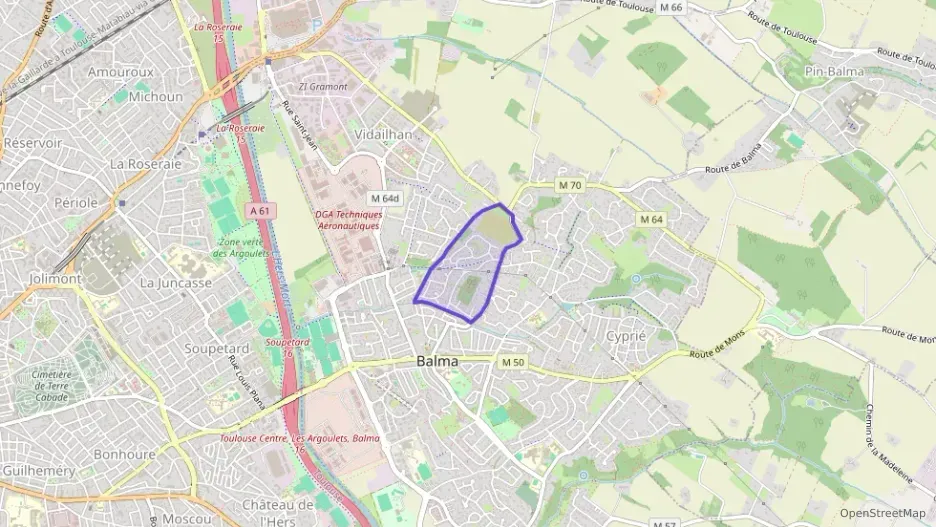 Appartement 35 m² deux pieces à vendre à Balma