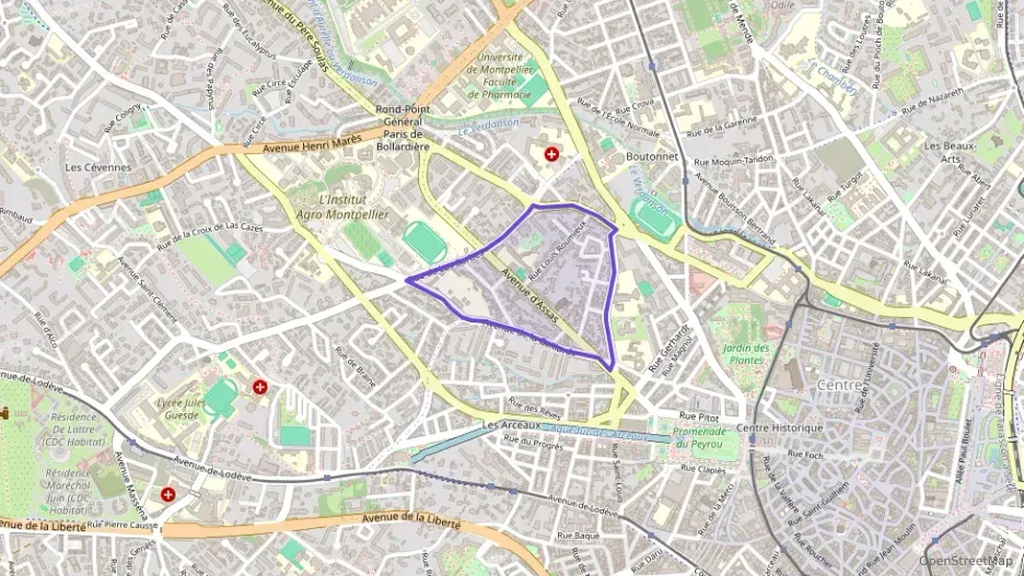 Appartement 55 m² deux pieces à vendre à Montpellier