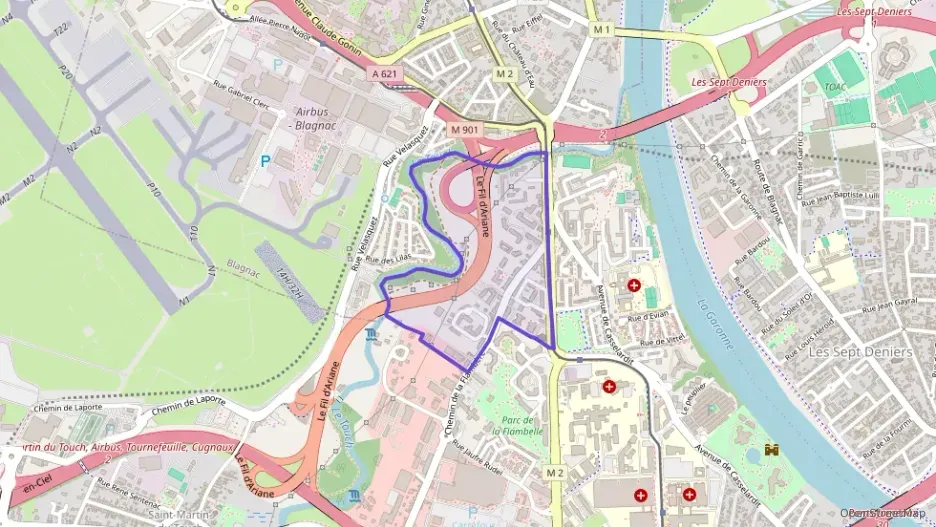 Appartement 65 m² trois pièces à vendre à Toulouse Appartement 65 m² trois pièces à vendre à Toulouse