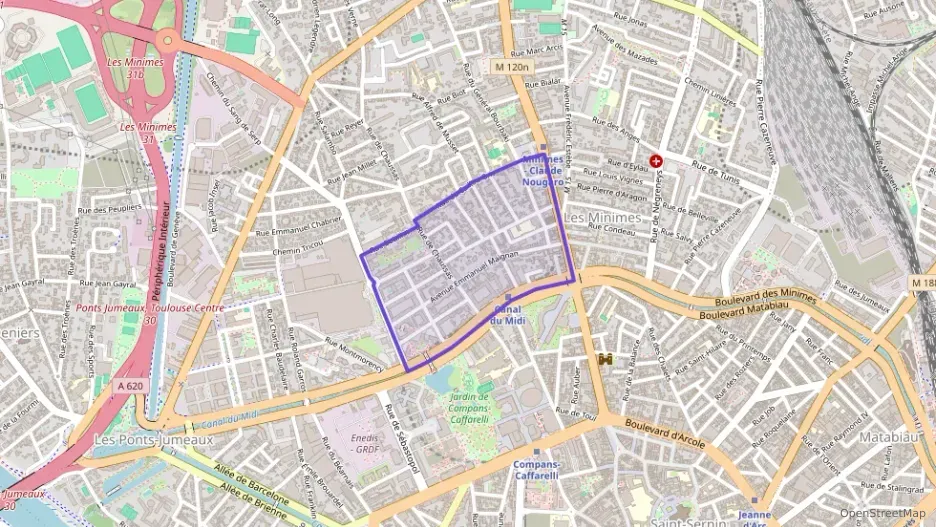 Appartement 118 m² quatre pièces à vendre à Toulouse