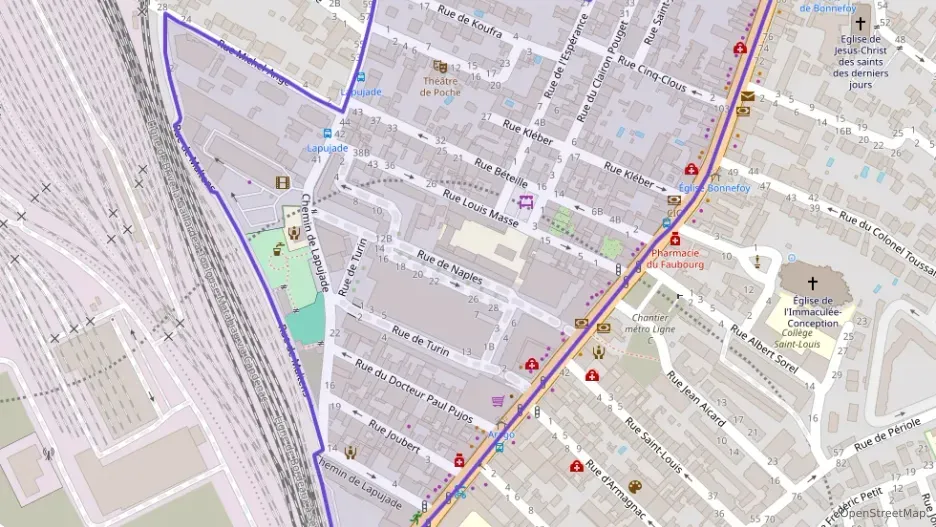 Appartement 48 m² deux pieces à vendre à Toulouse