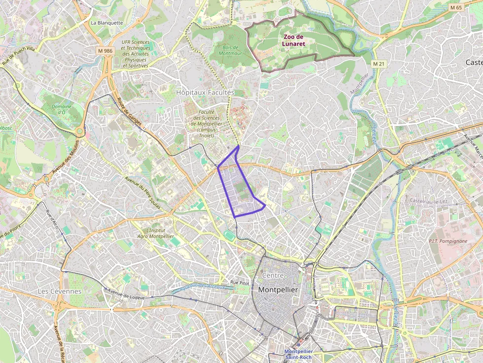 Appartement 22 m² une piece à vendre à Montpellier