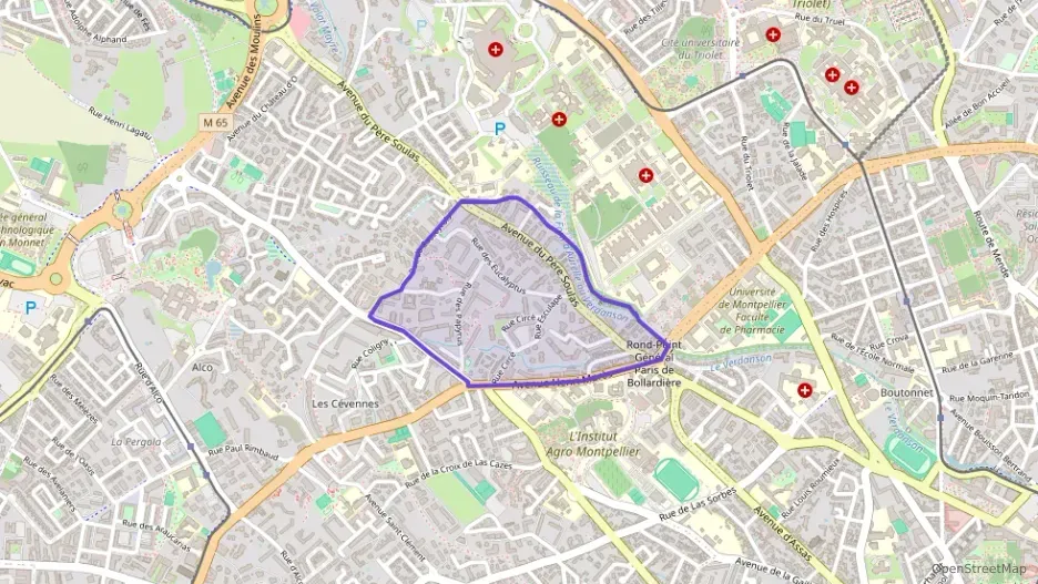 Appartement 46 m² deux pieces à vendre à Montpellier