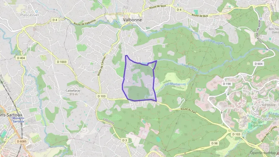 Appartement 67 m² trois pièces à vendre à Valbonne Appartement 67 m² trois pièces à vendre à Valbonne