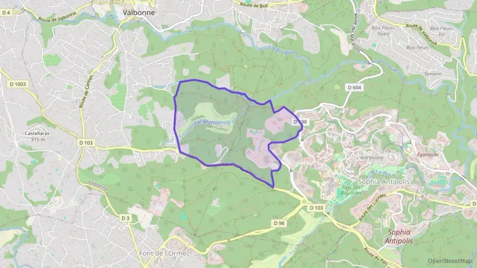 Appartement 32 m² une piece à vendre à Valbonne Appartement 32 m² une piece à vendre à Valbonne