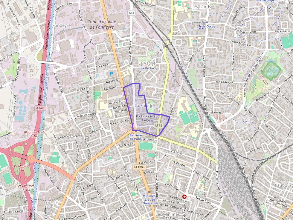 Appartement 39 m² deux pieces à vendre à Toulouse