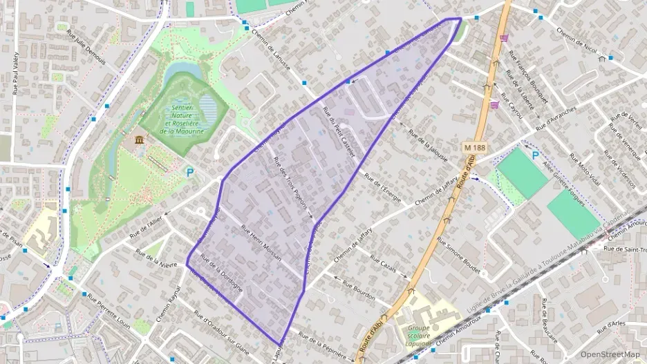 Appartement 50 m² deux pieces à vendre à Toulouse