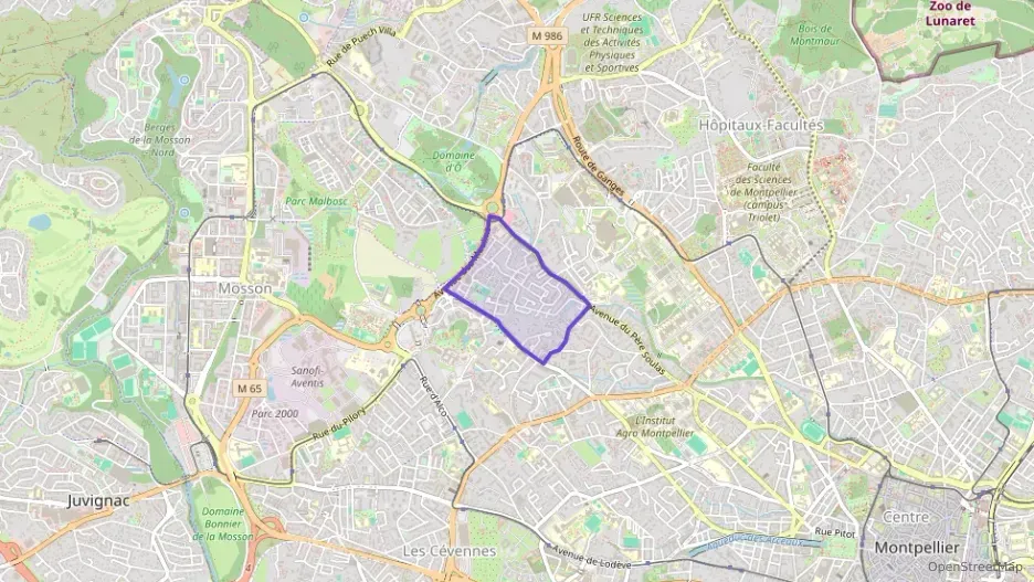 Appartement 76 m² trois pièces à vendre à Montpellier