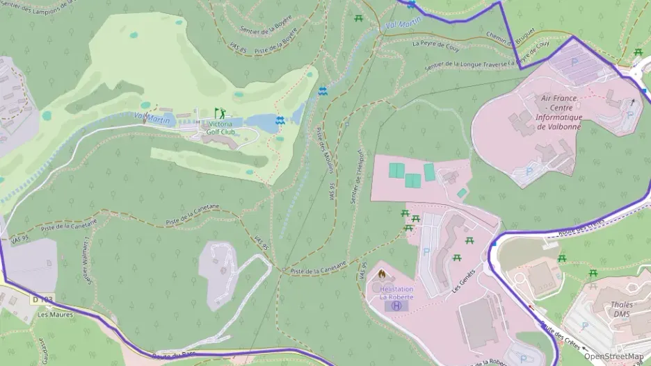 Appartement 58 m² trois pièces à vendre à Valbonne