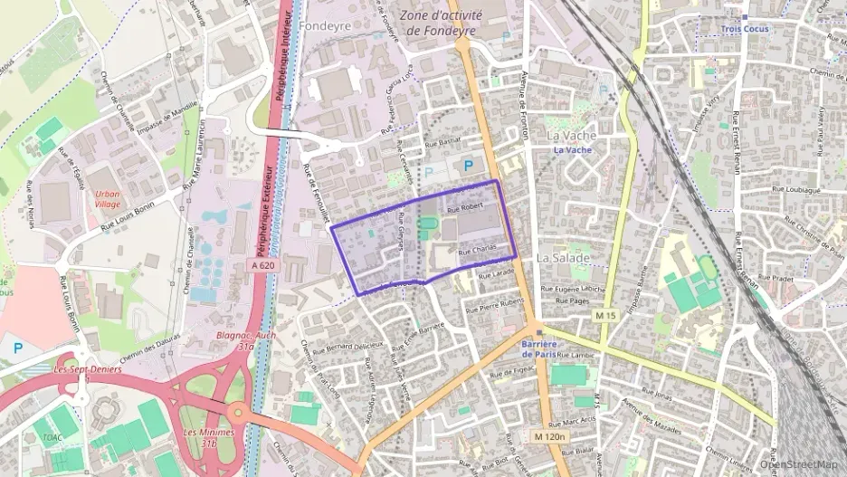 Appartement 44 m² deux pieces à vendre à Toulouse
