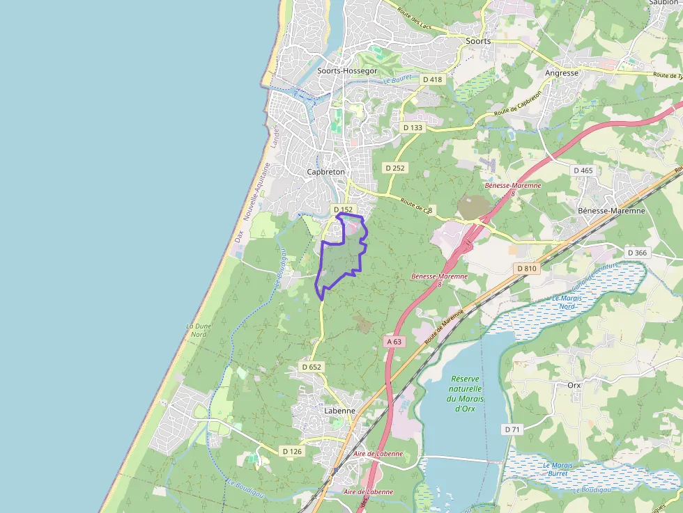 Appartement 67 m² trois pièces à vendre à Capbreton