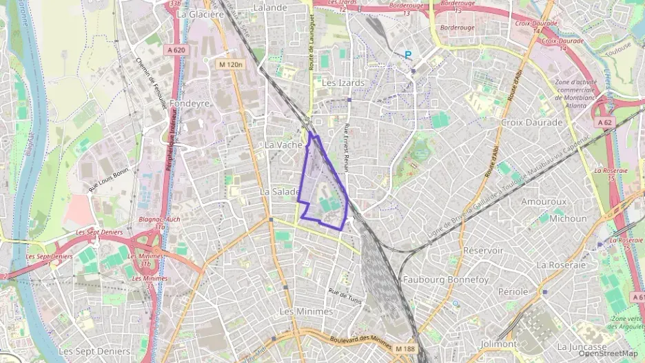 Appartement 59 m² trois pièces à vendre à Toulouse