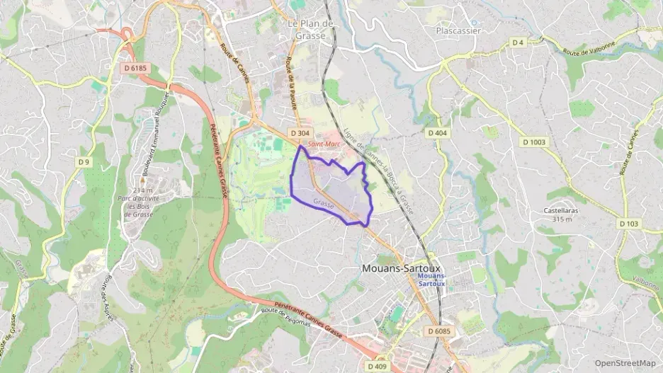 Appartement 80 m² quatre pièces à vendre à Grasse Appartement 80 m² quatre pièces à vendre à Grasse