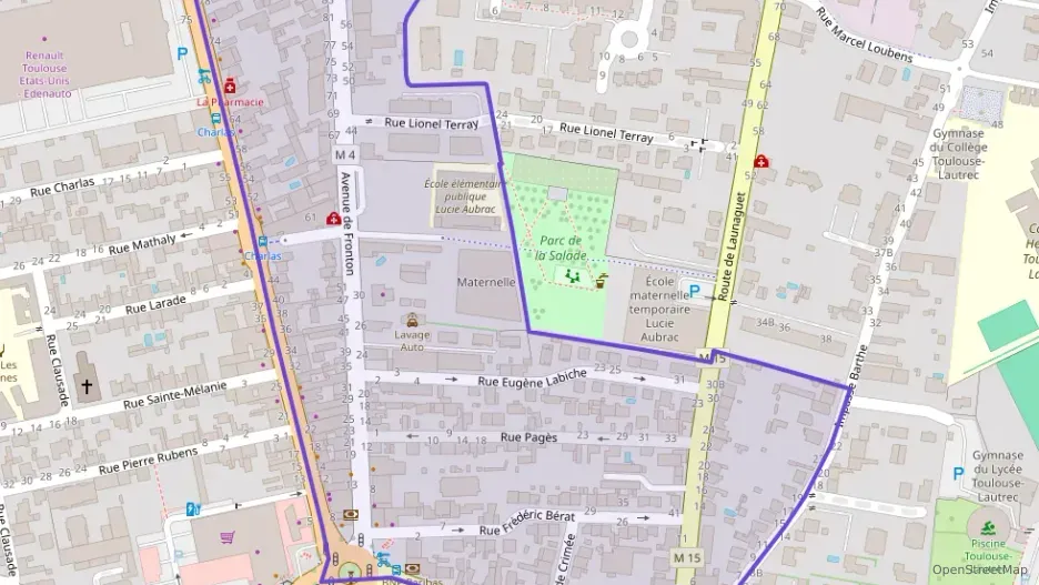 Appartement 62 m² trois pièces à vendre à Toulouse Appartement 62 m² trois pièces à vendre à Toulouse