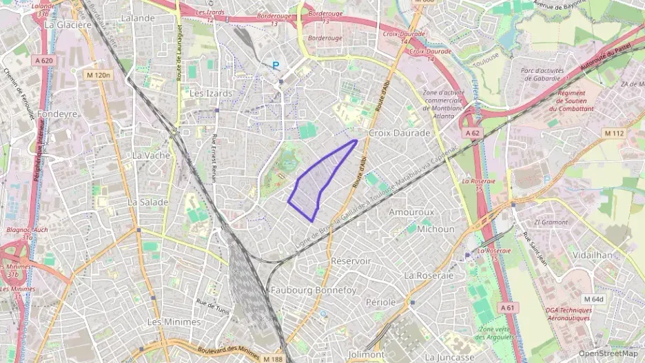 Appartement 48 m² deux pieces à vendre à Toulouse