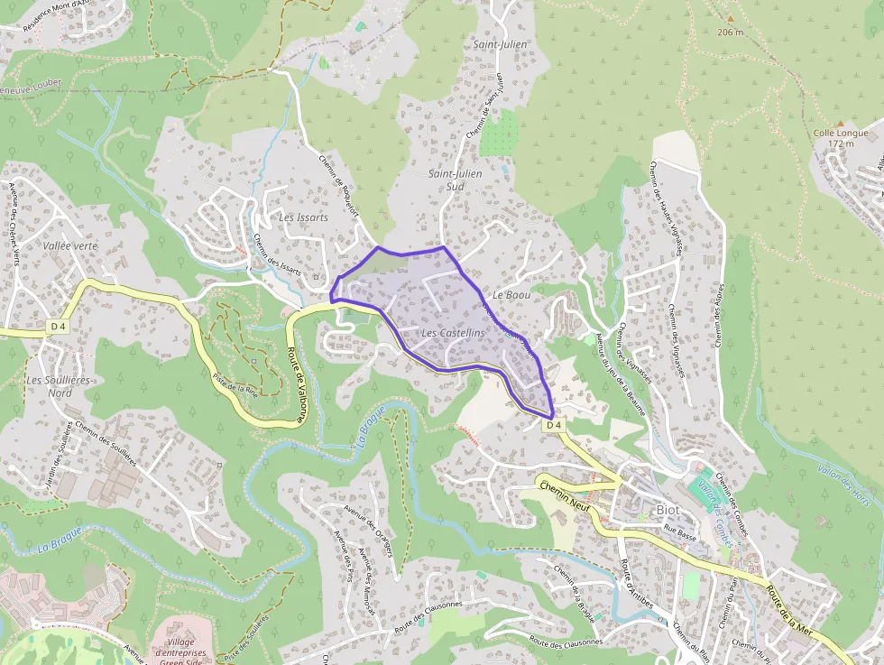 Appartement 106 m² deux pieces à vendre à Biot