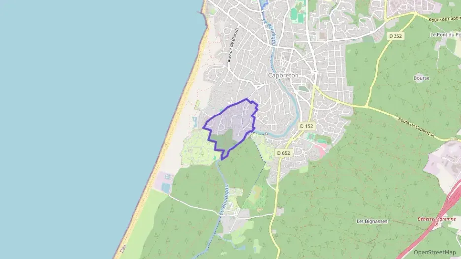 Appartement 60 m² trois pièces à vendre à Capbreton