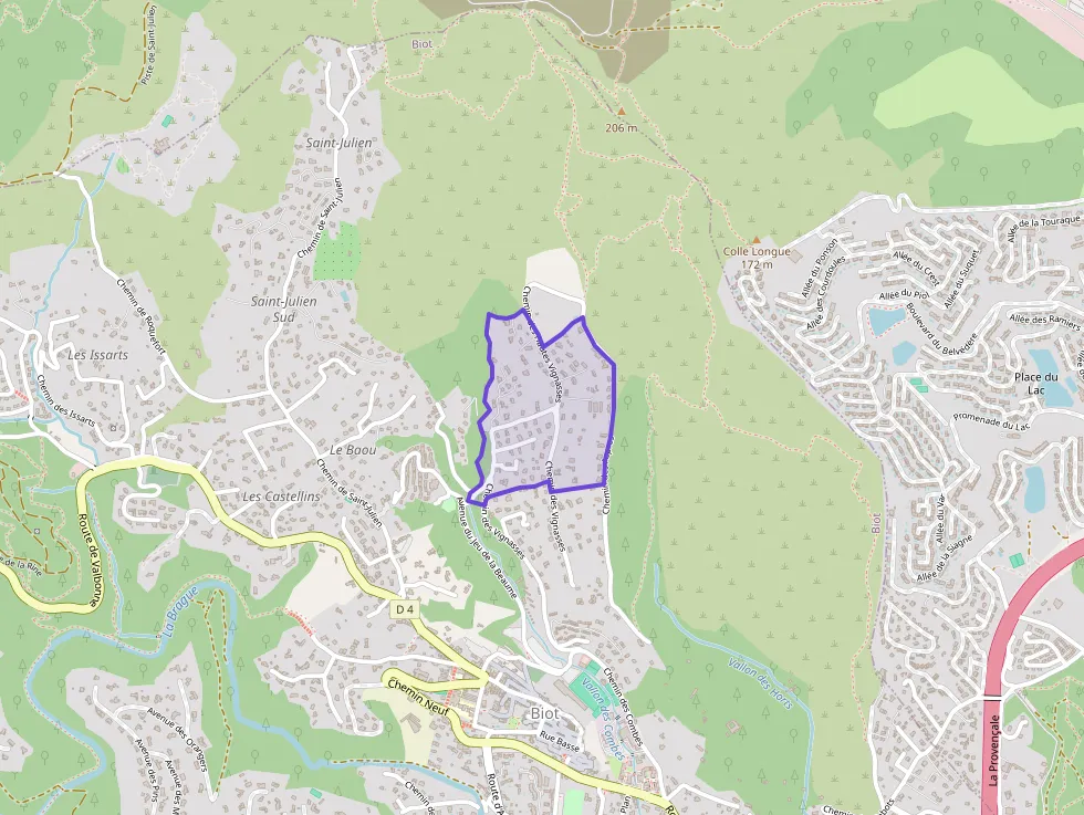 Appartement 110 m² quatre pièces à vendre à Biot