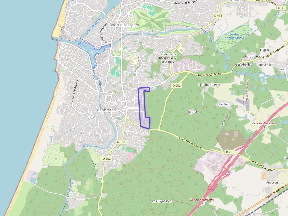 Appartement 37 m² deux pieces à vendre à Capbreton