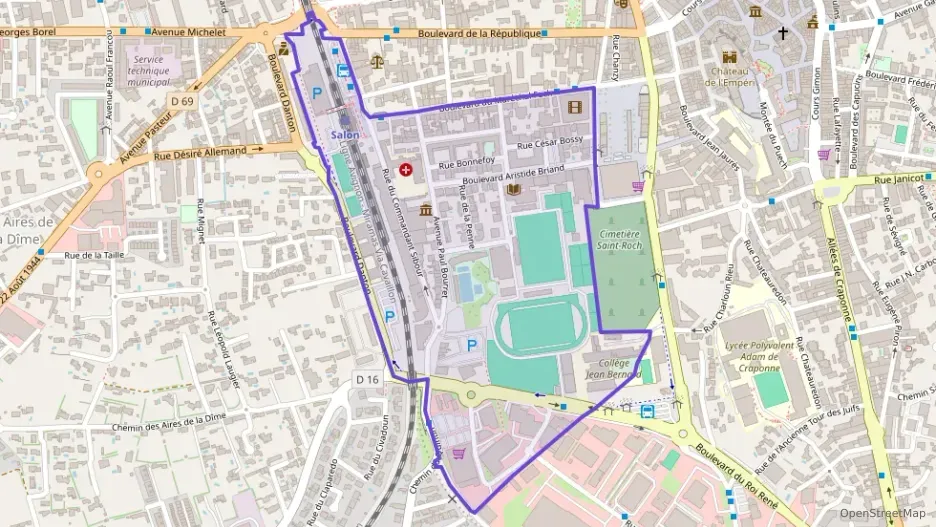 Appartement 67 m² trois pièces à vendre à Salon-de-Provence