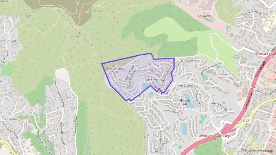 Appartement 51 m² deux pieces à vendre à Villeneuve-Loubet Appartement 51 m² deux pieces à vendre à Villeneuve-Loubet