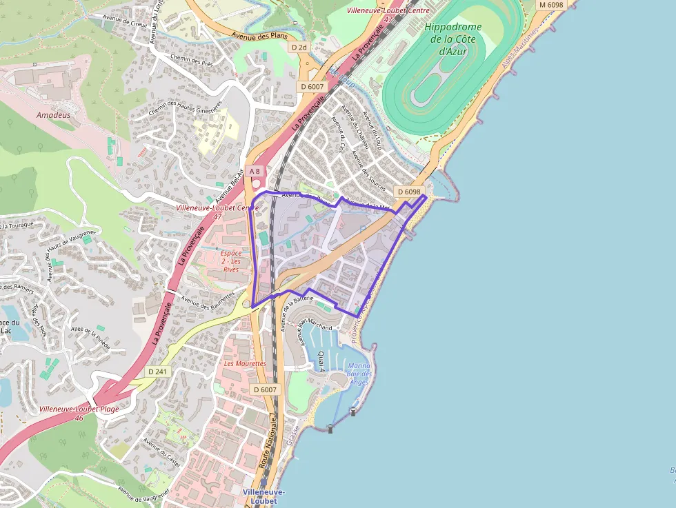 Appartement 99 m² trois pièces à vendre à Villeneuve-Loubet