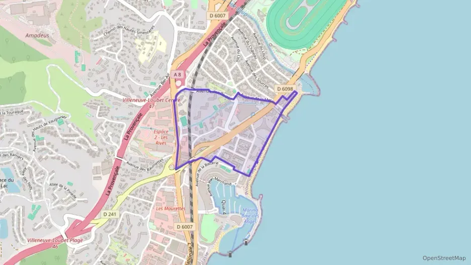 Appartement 99 m² trois pièces à vendre à Villeneuve-Loubet