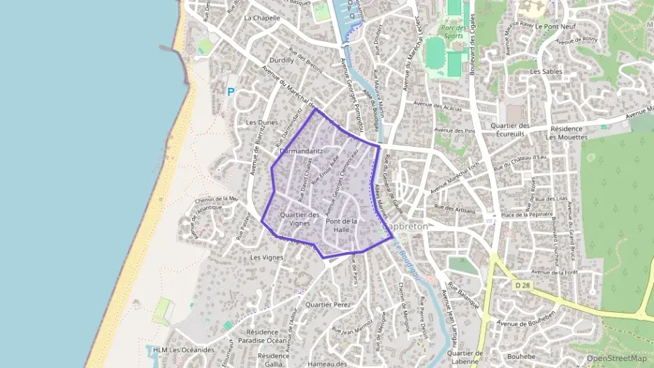 Appartement 61 m² deux pieces à vendre à Capbreton