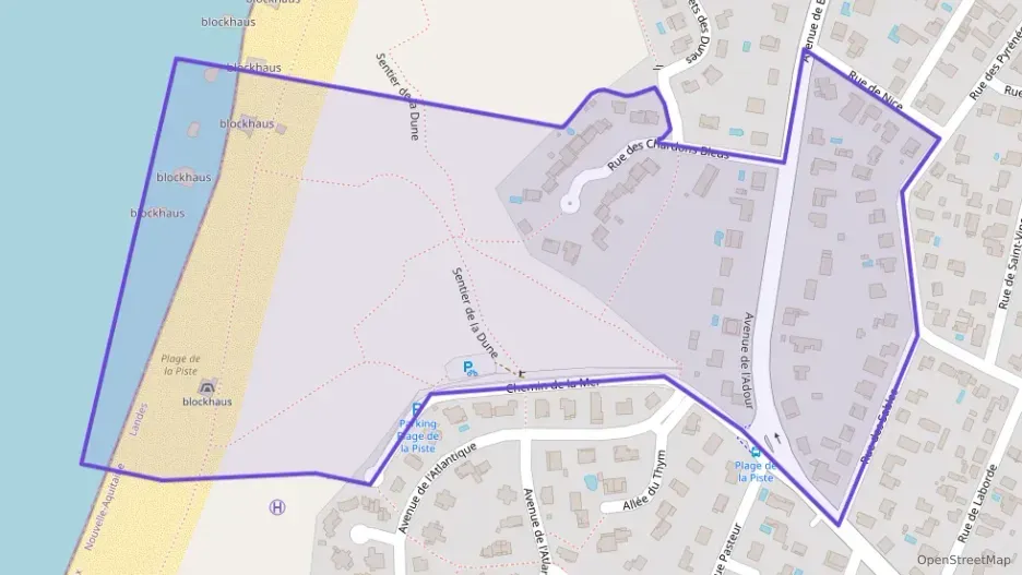 Appartement 62 m² quatre pièces à vendre à Capbreton