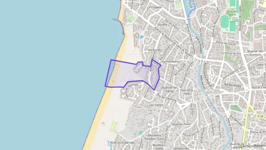 Appartement 62 m² quatre pièces à vendre à Capbreton