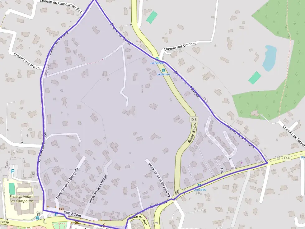 Appartement 46 m² deux pieces à vendre à Valbonne